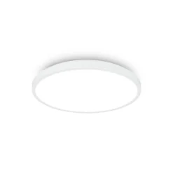 Plafón LED Kaida, blanca, Ø 30 cm, EEC A, 4000 K