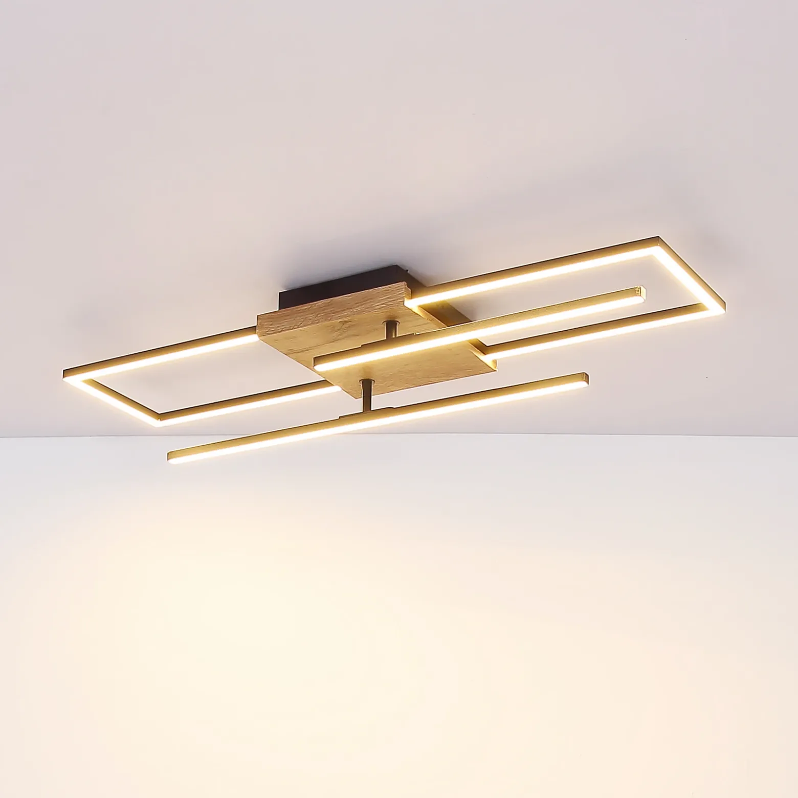 Plafón LED Kendra longitud 80 cm