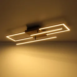 Plafón LED Kendra longitud 80 cm