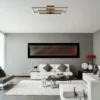 Plafón LED Kendra longitud 60 cm
