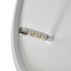 Plafón LED Kosmo de Lindby, 40 cm, blanco, metal, tierra