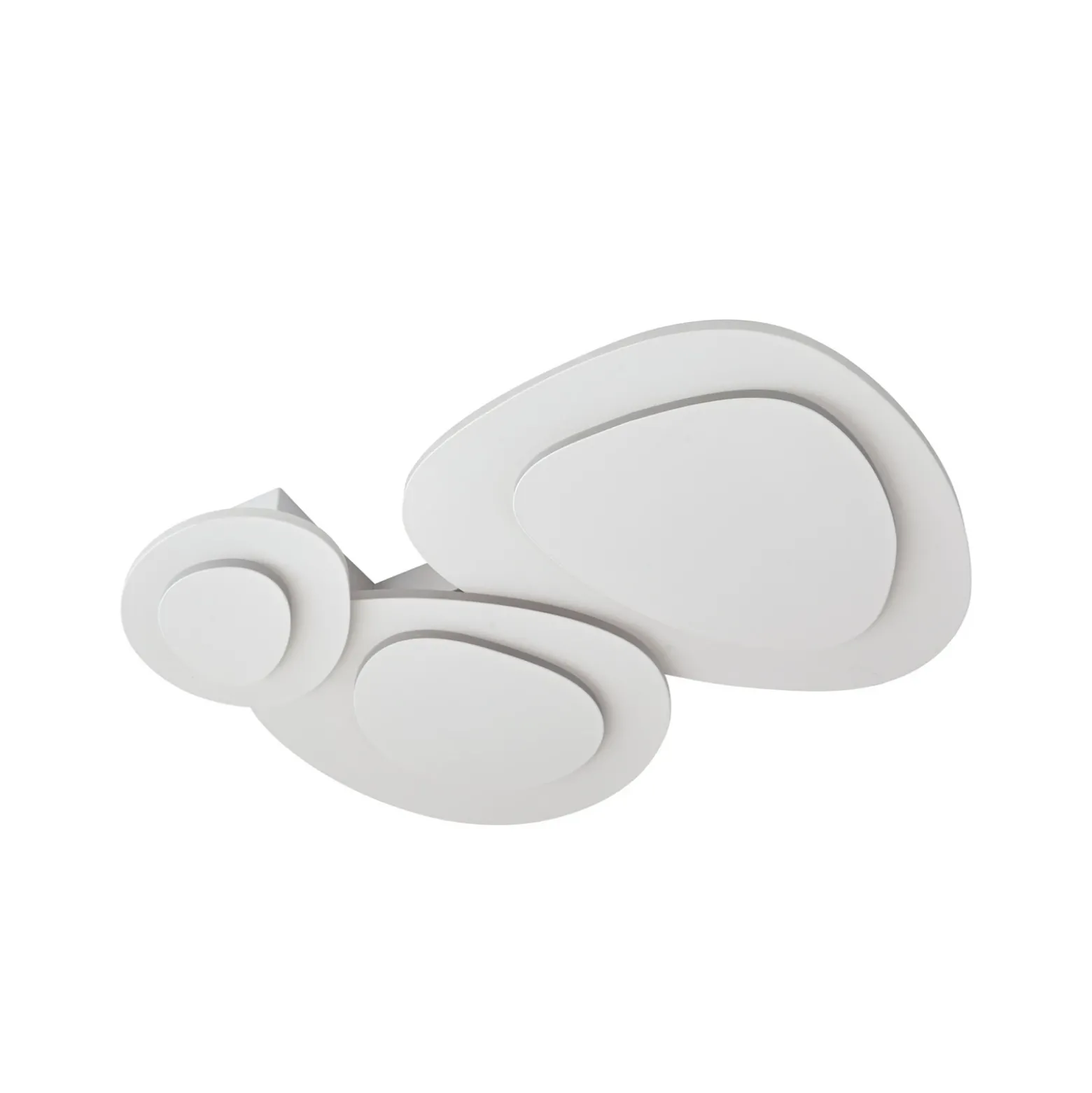 Plafón LED Lindby Delar, 60 x 60 cm, CCT, atenuable