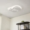 Plafón LED Lindby Delar, 60 x 60 cm, CCT, atenuable