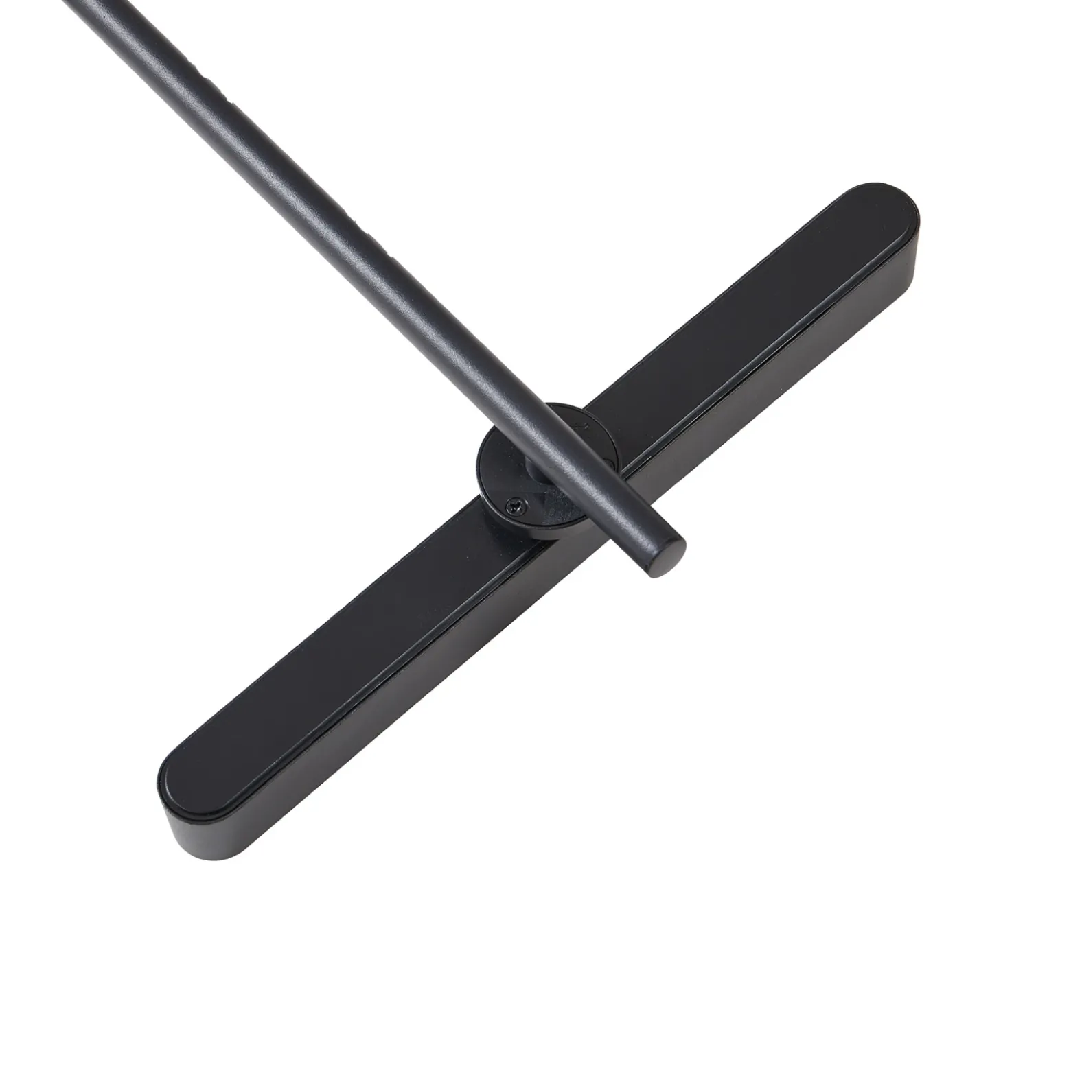 Plafón LED Lindby Eldrin, 4 luces, negro, tira de luz