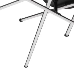 Plafón LED Lindby Elviano, Ø 80 cm, negro, 3000 K