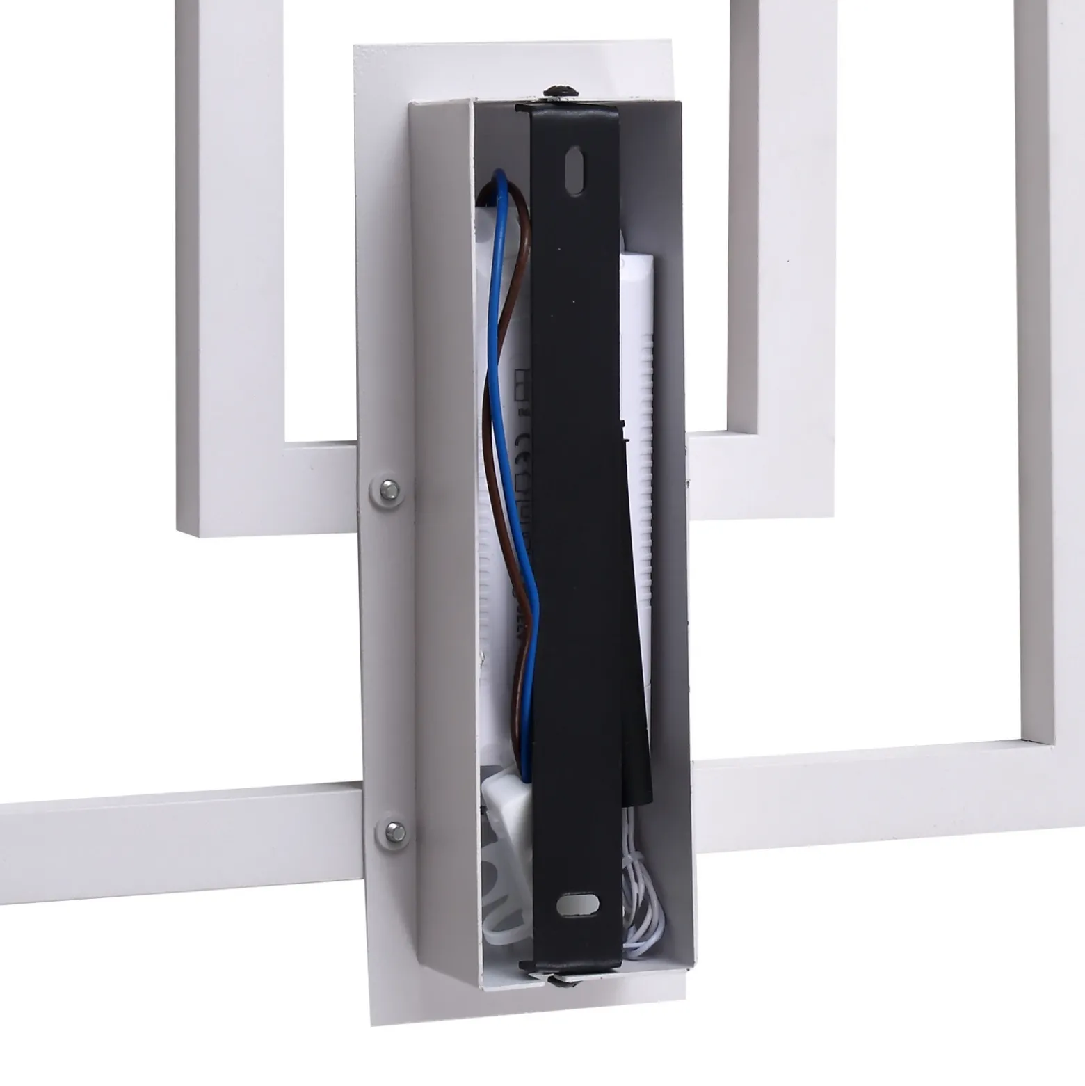 Plafón LED Lindby Madamo, blanco, 30 cm, 3000K