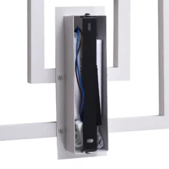 Plafón LED Lindby Madamo, blanco, 30 cm, 3000K
