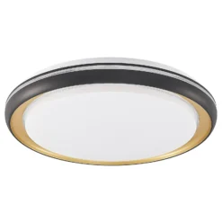 Plafón LED Lindby Melchioris, redonda