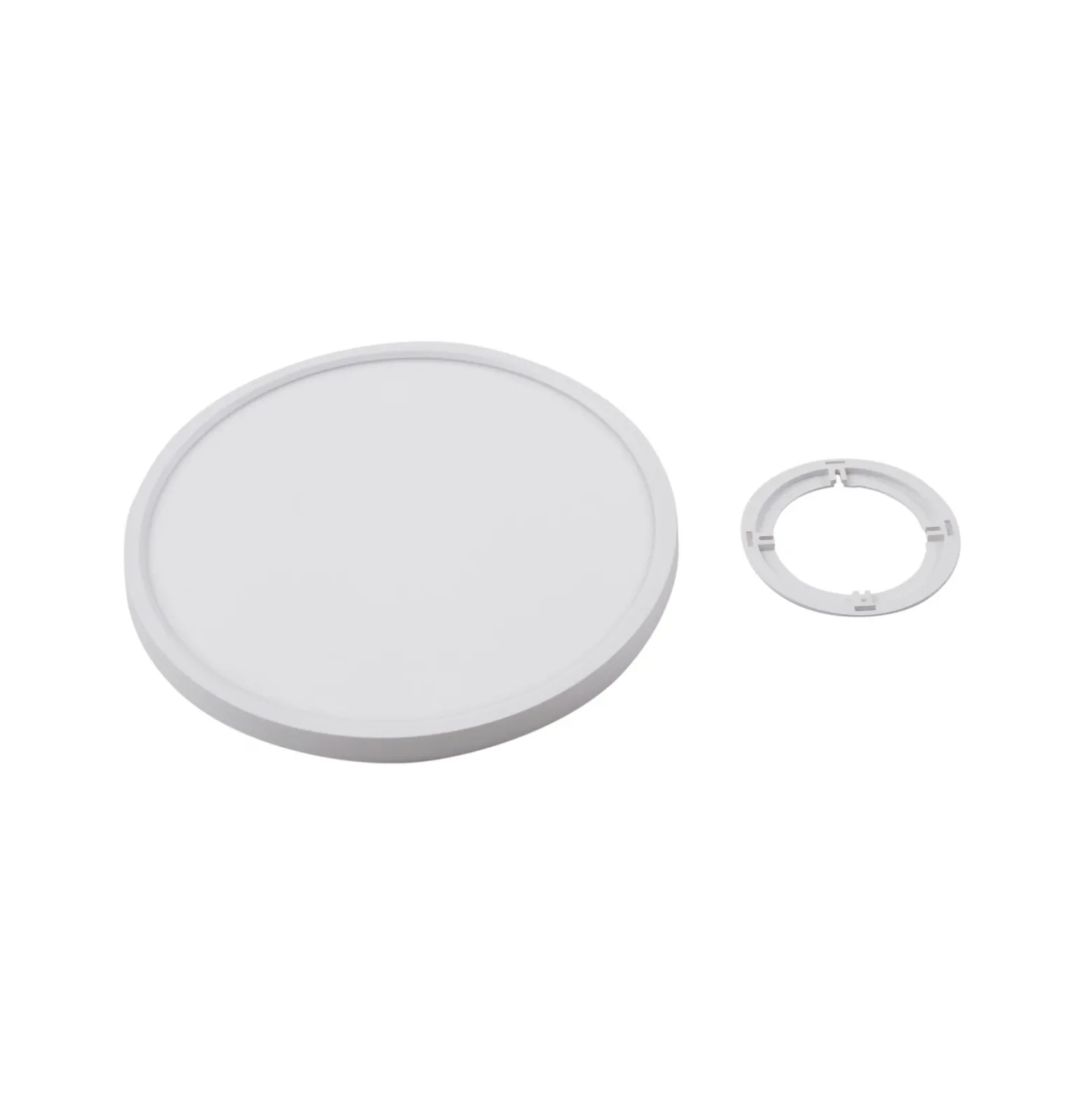 plafón LED Lindby Pravin, Ø 30 cm, CCT, blanco