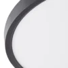 Plafón LED Lindby Pravin, Ø 23 cm, CCT, negro