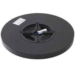 Plafón LED Lindby Pravin, Ø 50 cm, CCT, negro