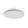 plafón LED Lindby Pravin, Ø 30 cm, CCT, blanco