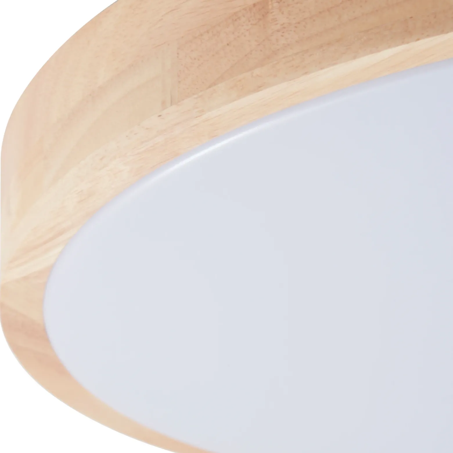 Plafón LED Lindby Smart Innes Madera Ø51cm RGB CCT Tuya