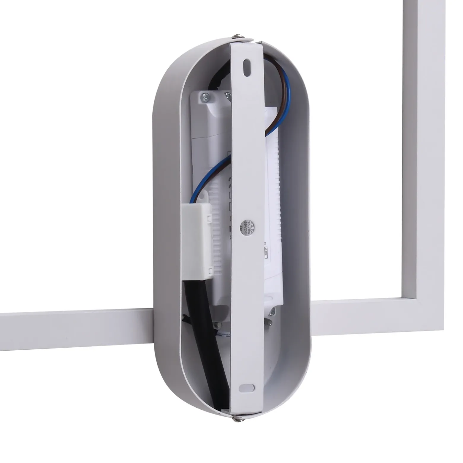 Plafón LED Lindby Yulla, blanco