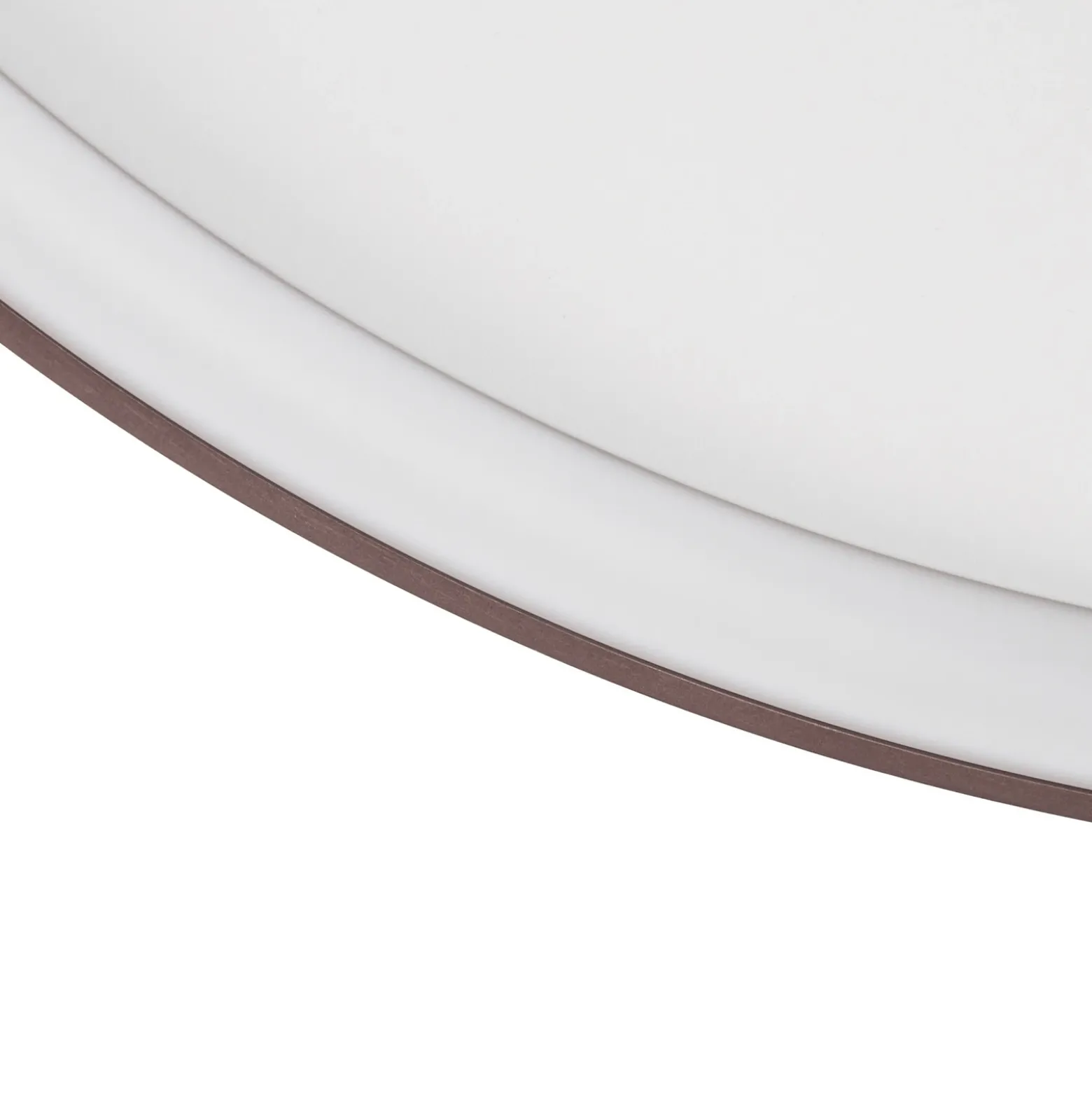 Plafón LED Lucande Asken, 61 cm, marrón, CCT, atenuable