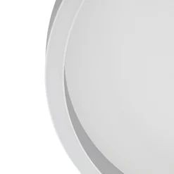 Plafón LED Lucande Rotundo, Ø 40 cm, aluminio, atenuable