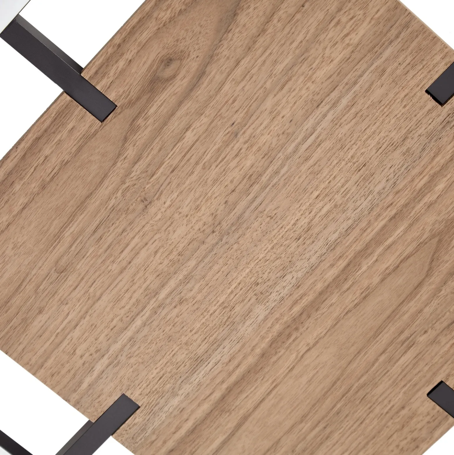 Plafón LED Lucande Vectra, 50 x 50 cm, madera, atenuable