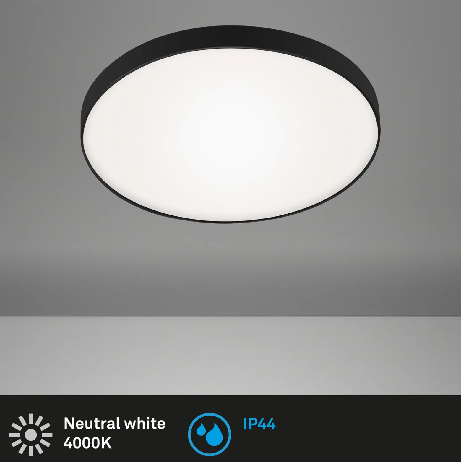 Plafón LED Malbona, IP44