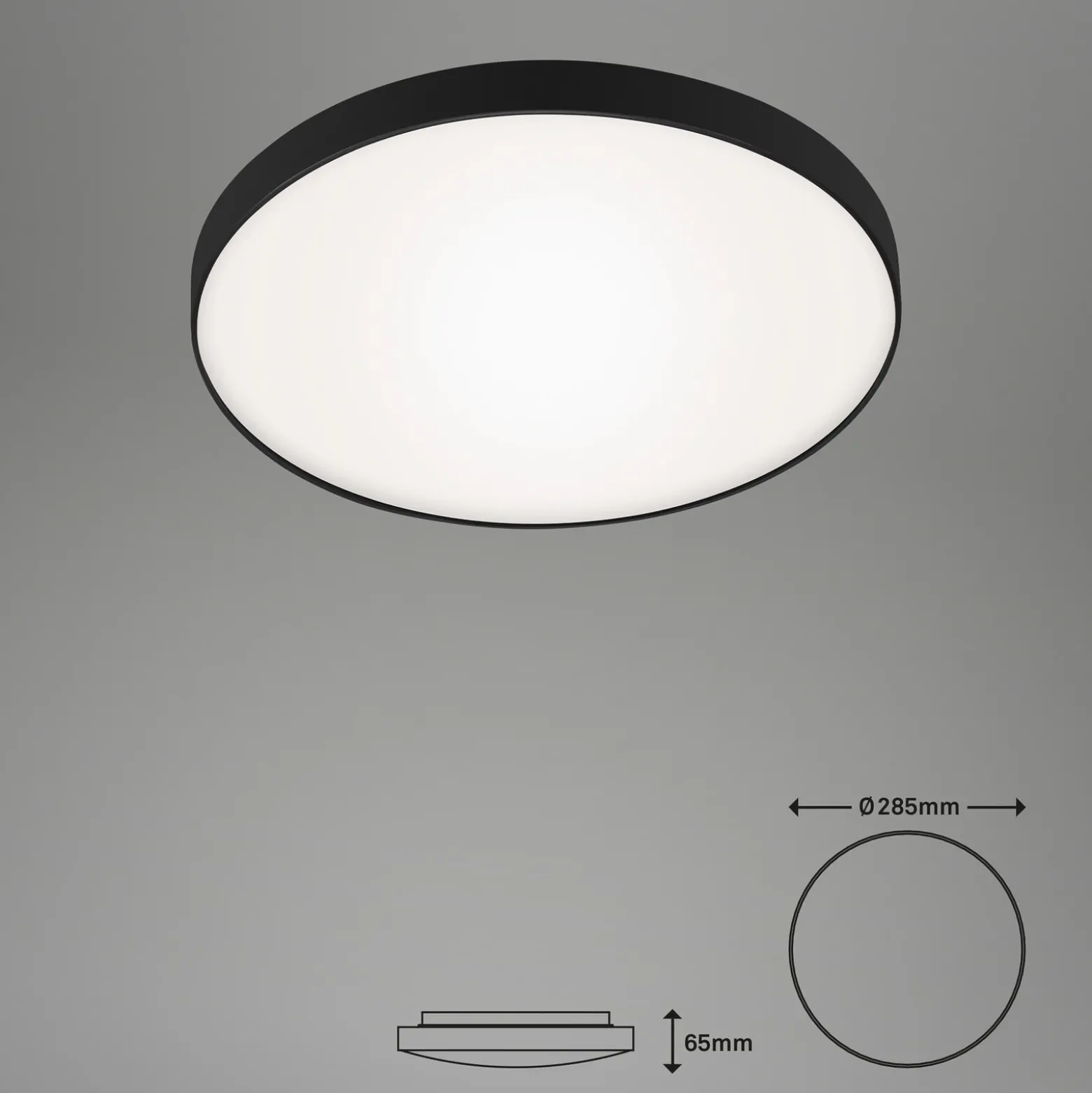 Plafón LED Malbona, IP44