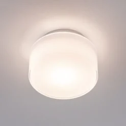plafón LED Maro de Paulmann, blanca, Ø 16 cm, IP44