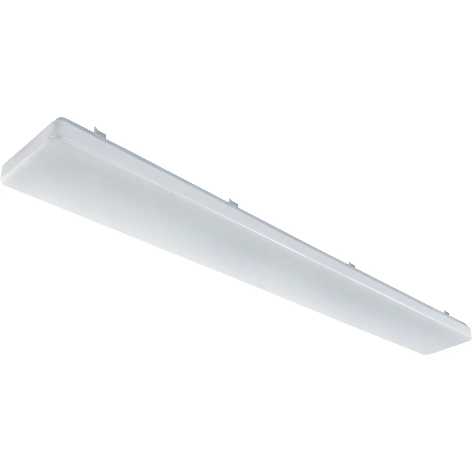 Plafón LED MEGAMAN Bruno, 117 cm, 56 W, IP44, blanca