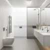 Plafón LED MEGAMAN Bruno, 60 cm, 23 W, IP44, blanca