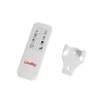 Plafón LED Milada de Lindby, negra, CCT, control remoto