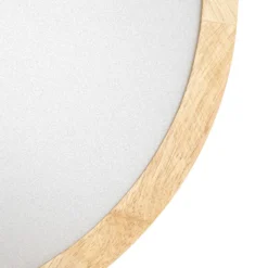Plafón LED Milada de Lindby, roble, CCT, control remoto