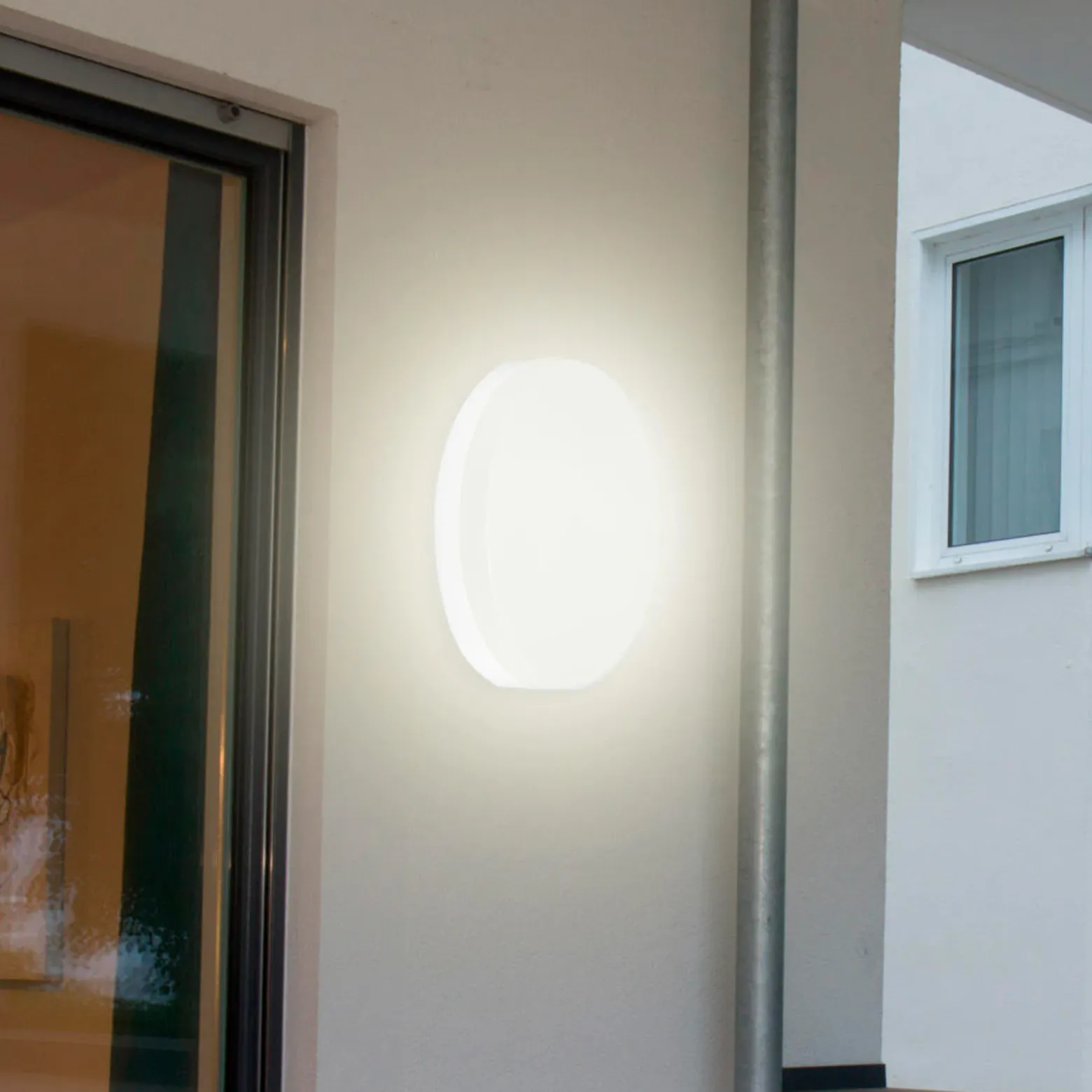 Plafón LED Naxo, 3.000 K, IP44