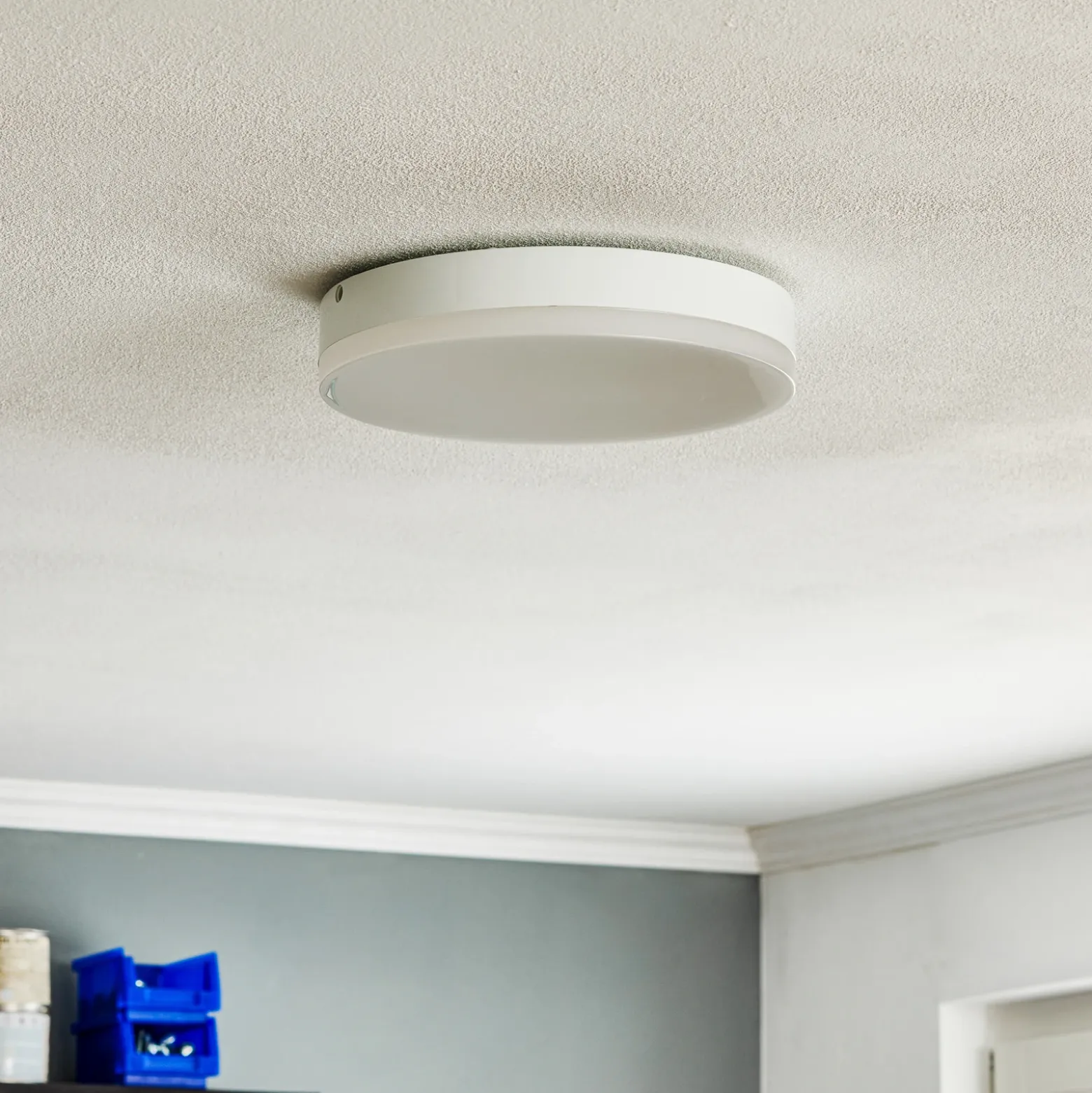 Plafón LED Naxo, 3.000 K, IP44