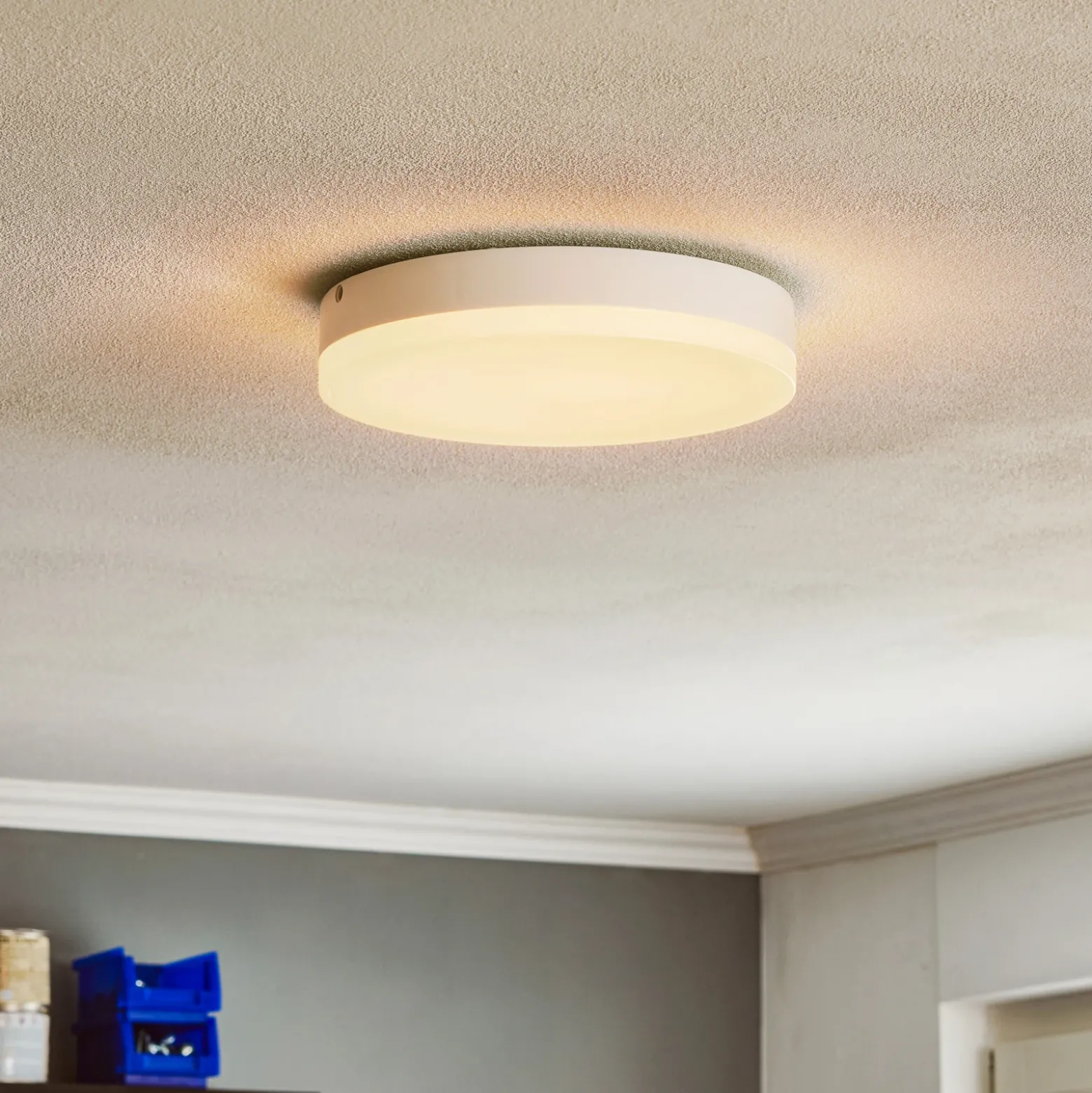 Plafón LED Naxo, 3.000 K, IP44