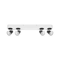 Plafón LED NEPTUNE de OSRAM, CLICK-SELECT, 4 focos, blanco