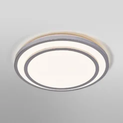 Plafón LED ORBIS BERLIN de OSRAM, plateada, Ø 49 cm, metal