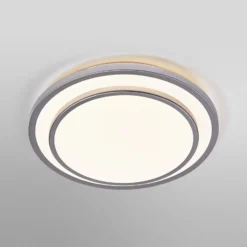 Plafón LED ORBIS BERLIN de OSRAM, plateada, Ø 30 cm, metal