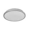 Plafón LED ORBIS DUBLIN de OSRAM, Ø 30 cm, metal plateado