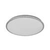 Plafón LED ORBIS DUBLIN de OSRAM, Ø 49 cm, metal plateado