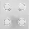 Plafón LED ORBIS FLAME de OSRAM, cromada, 4 luces, CCT IP44