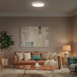 Plafón LED ORBIS LONDON de OSRAM, blanca, Ø 40 cm, metal