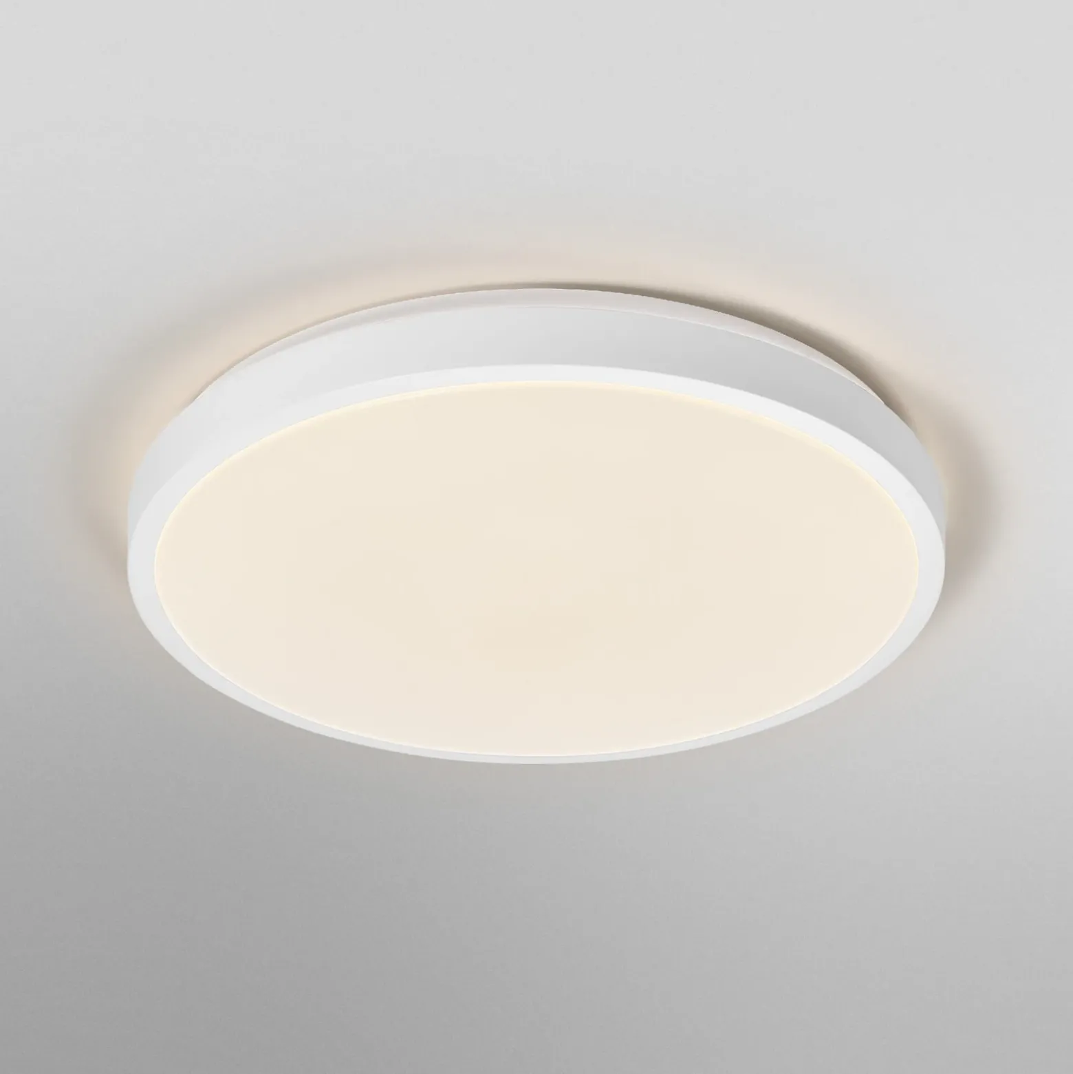 Plafón LED ORBIS LONDON de OSRAM, blanca, Ø 48 cm, metal