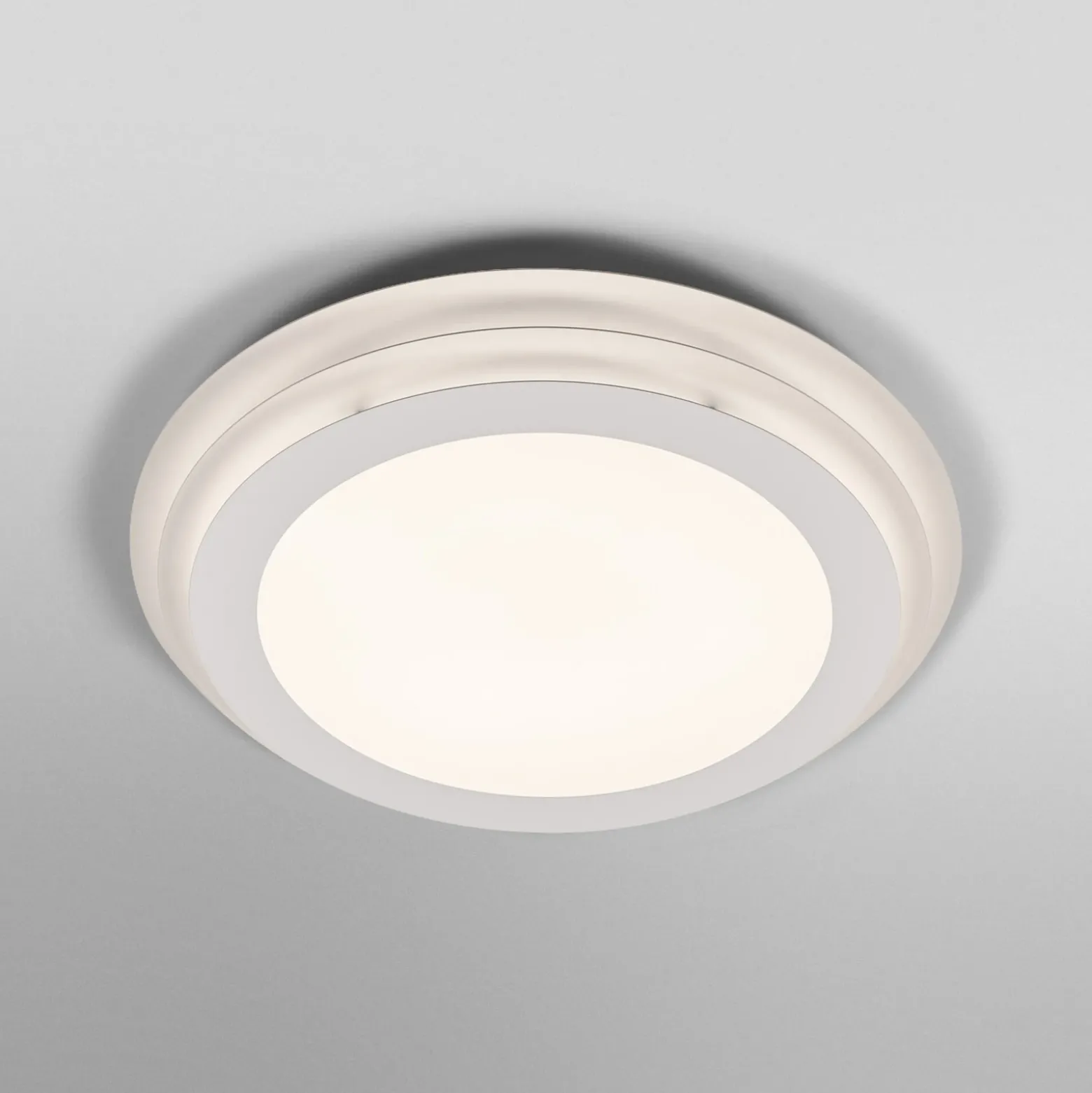 Plafón LED ORBIS SPIRAL LAYER de OSRAM, blanca, Ø 50 cm