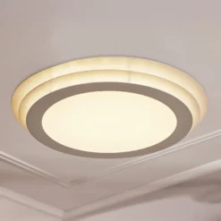 Plafón LED ORBIS SPIRAL LAYER de OSRAM, blanca, Ø 50 cm
