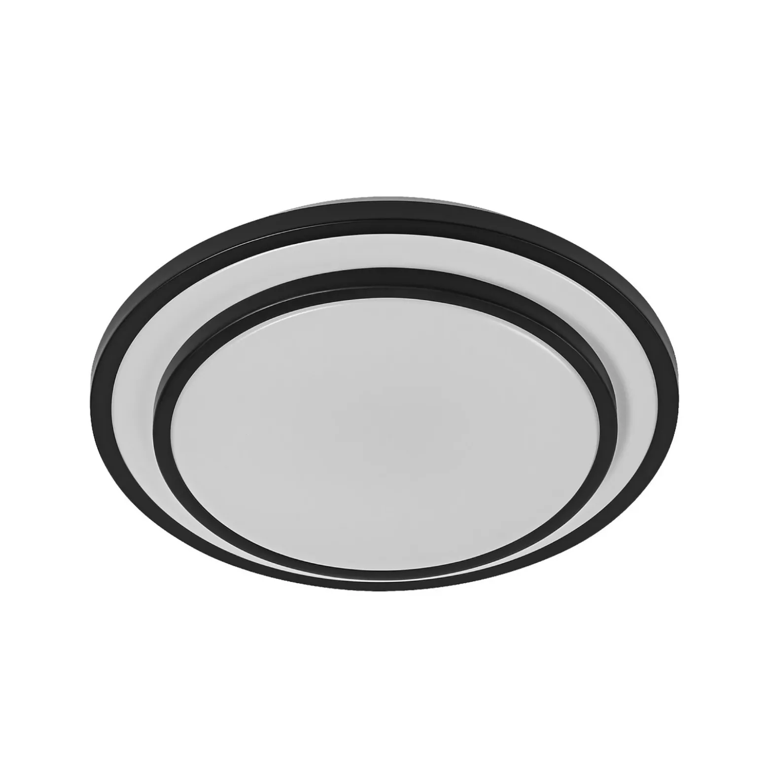 Plafón LED OSRAM ORBIS BERLIN, negro, Ø 30 cm, metal
