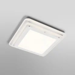 Plafón LED OSRAM ORBIS SPIRAL LAYER, blanca, 45 x 45 cm