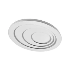 Plafón LED OSRAM ORBIS SPIRAL OVAL, Ø 49 cm, blanca, 37 W