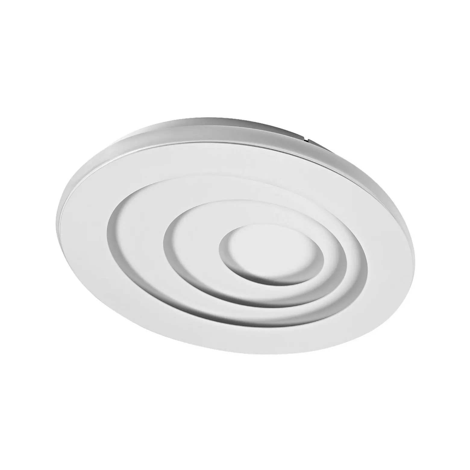 Plafón LED OSRAM ORBIS SPIRAL OVAL, Ø 36 cm, blanca, 27 W