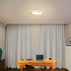 Plafón LED OSRAM ORBIS SPIRAL OVAL, Ø 49 cm, blanca, 37 W