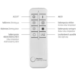 Plafón LED Paan, atenuable, CCT, memory
