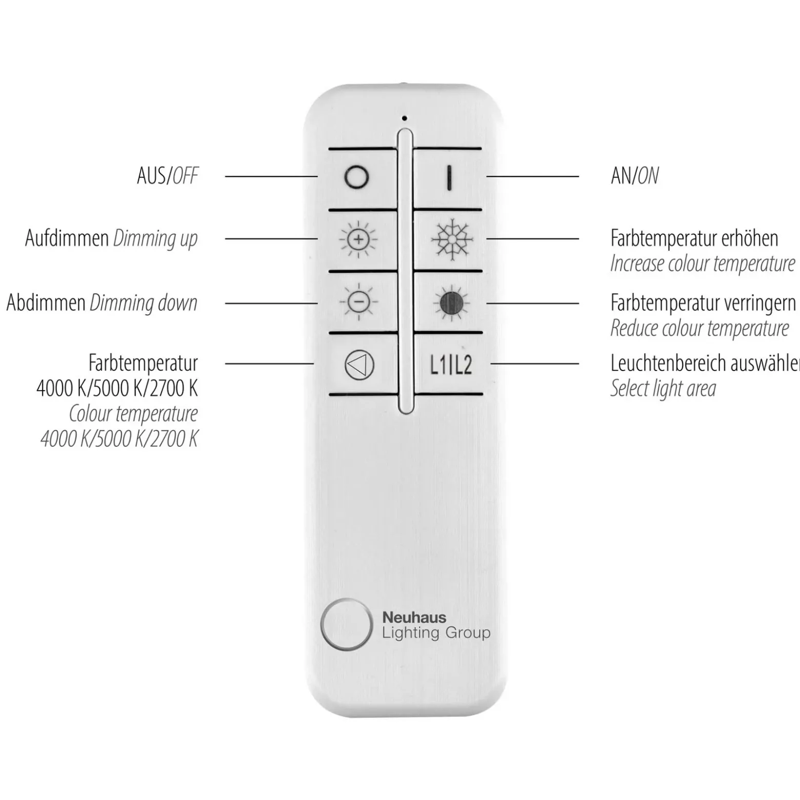 Plafón LED Paan, atenuable, CCT, memory
