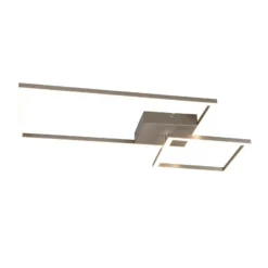 Plafón LED Padella giratorio 4.000K níquel