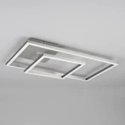 Plafón LED Padella giratorio 4.000K níquel